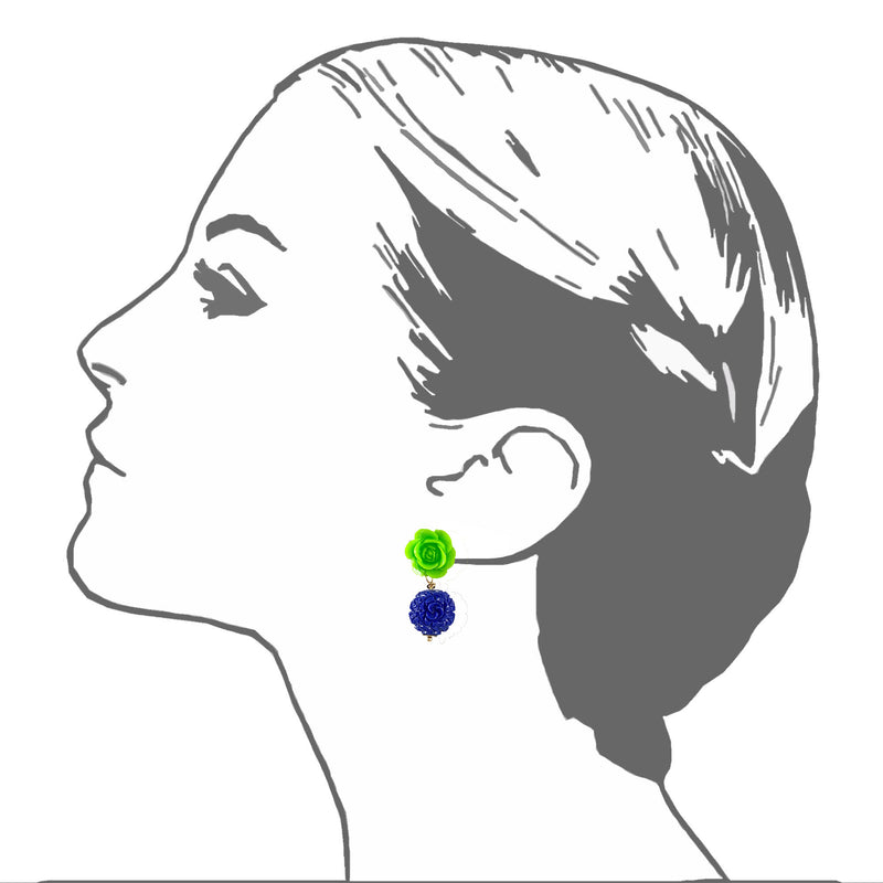 Shambala Earrings - One-of-a-Kind