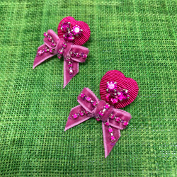 Valentina Button Earrings