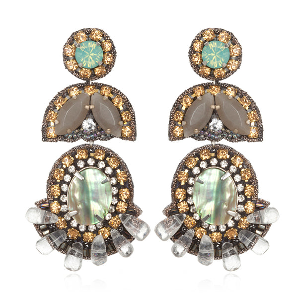 Prague Large Drop Earrings - In Stock