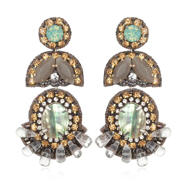Prague Large Drop Earrings - In Stock