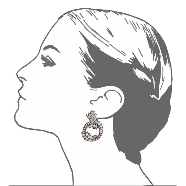 Edwardian Hoop Earrings - Suzanna Dai