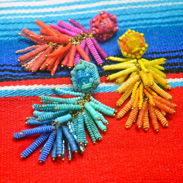 Fiesta Tassel Earrings - Suzanna Dai