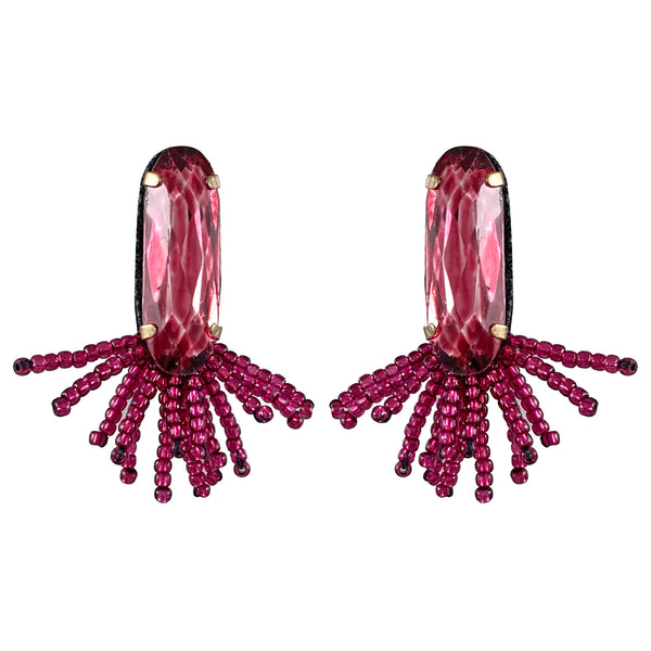 Jewel Fireburst Earrings - In Stock