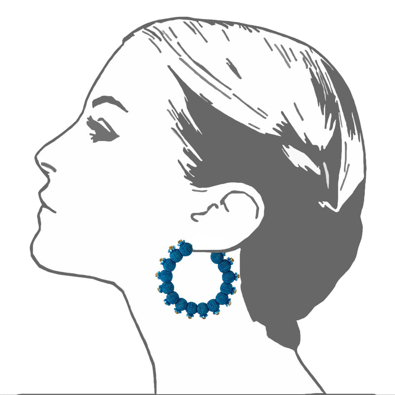 Anastasia Hoop Earrings