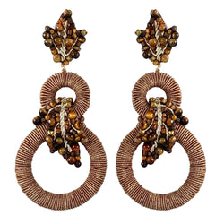 Tsarina Large Drop Earrings - In Stock