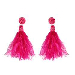 Aquarius Mini Feather Earrings - In Stock