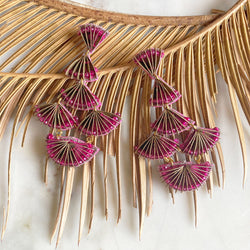 Pagoda Chandelier Earrings - In Stock