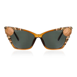 Timbuktu Wood Trimmed Sunglasses - Suzanna Dai