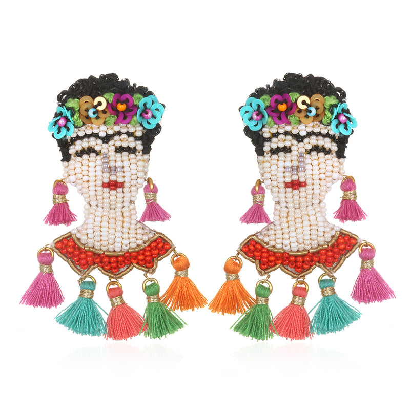 Frida Drop Earrings - Suzanna Dai