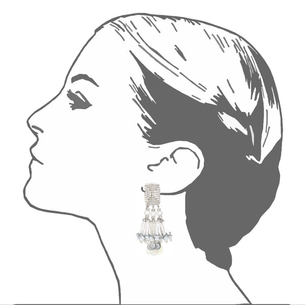Jalisco Triple Tassel Earrings - Suzanna Dai