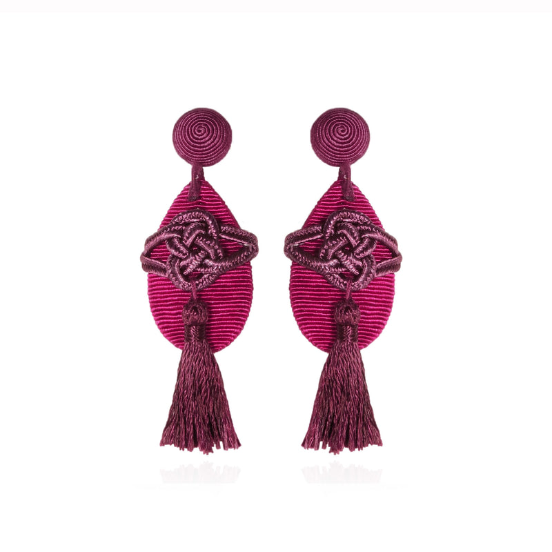 Forbidden City Tassel Earrings - Suzanna Dai