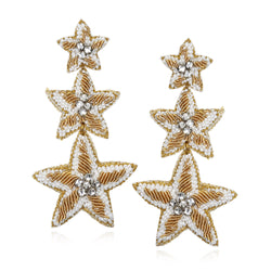 Caicos Starfish Drop Earrings - Suzanna Dai